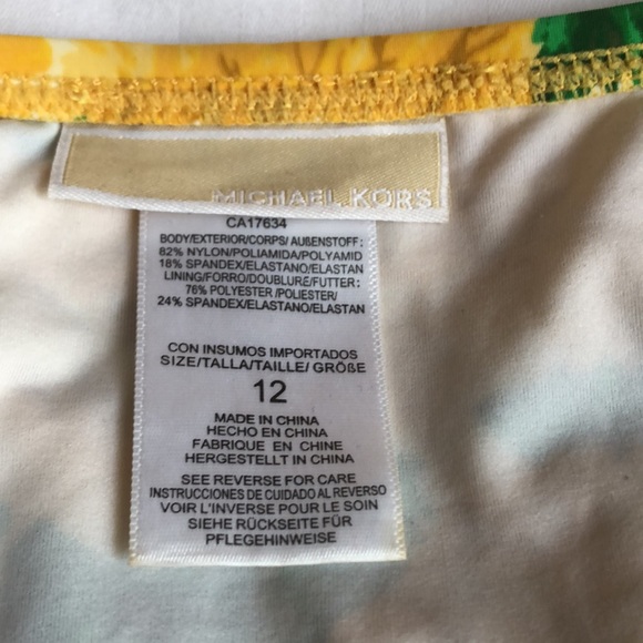 Swimwear Michael Kors Size 12 - Picture 5 of 6